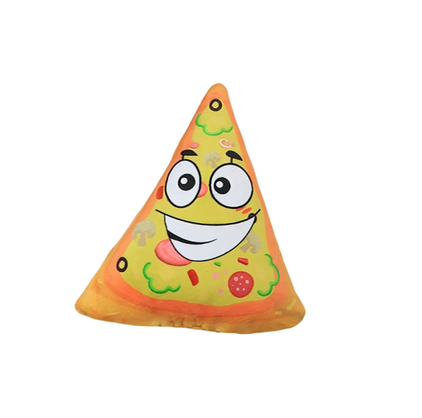 Plush Interactive Sound Attracting Pet Toy-Pizza