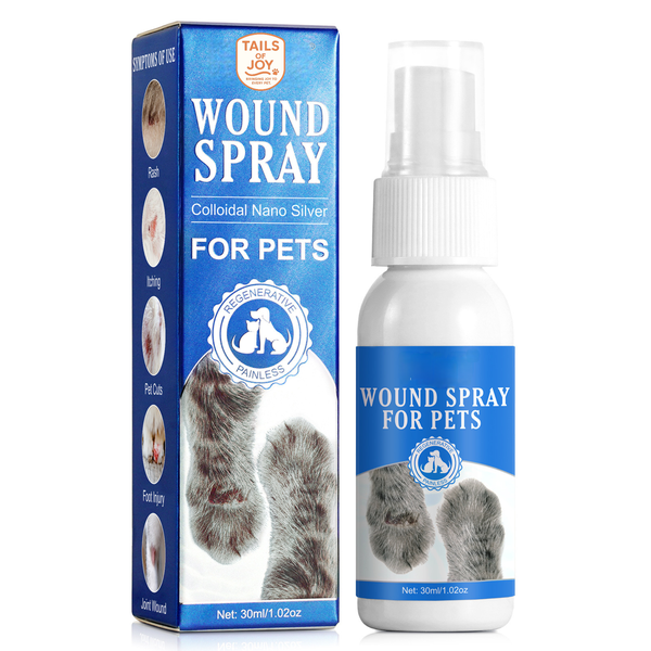 Wound Spray for Pets Wound Skin Care for Dogs Cats 30ml Wound Spray