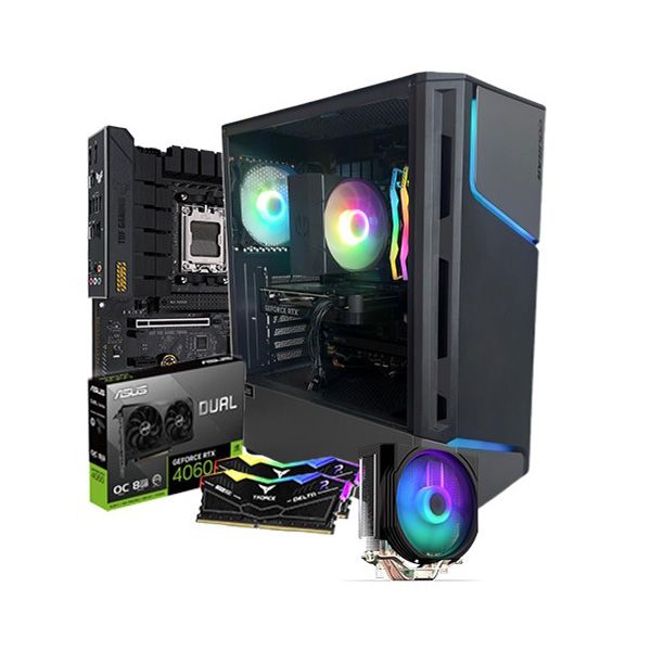 Brutech x Cougar Rare Ryzen 5 7600 / RTX 4060 8GB Gaming PC