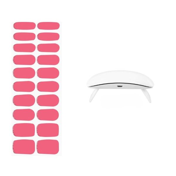 Adhesive With Nail Lamp - Hot Pink image