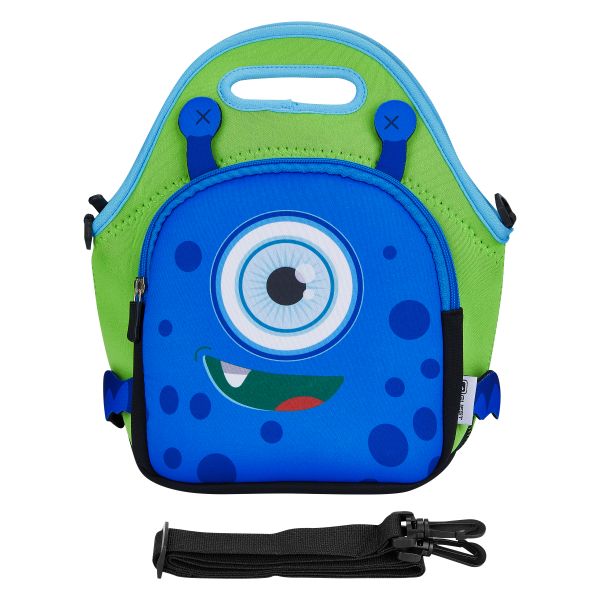 Quest Neoprene Kids Monster Lunch Bag - Insulated &amp; Easy to Clean