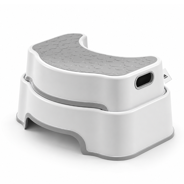 Topika Toilet Stool &amp; Toddler Step Stool, 2-in-1 Anti Slip