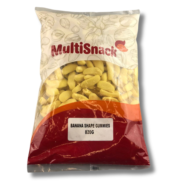 MultiSnack Banana Shape Gummies 820g