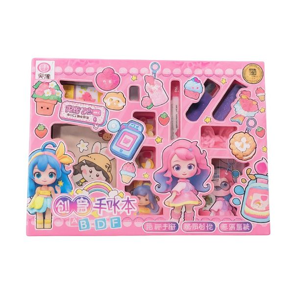 DIY 3D Quiet Book Accessories Toy Set- Pink
