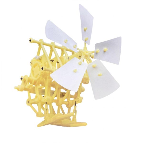 DIY Wind-Powered Mechanical Walker Robot Kit - STEM Engineering Toy