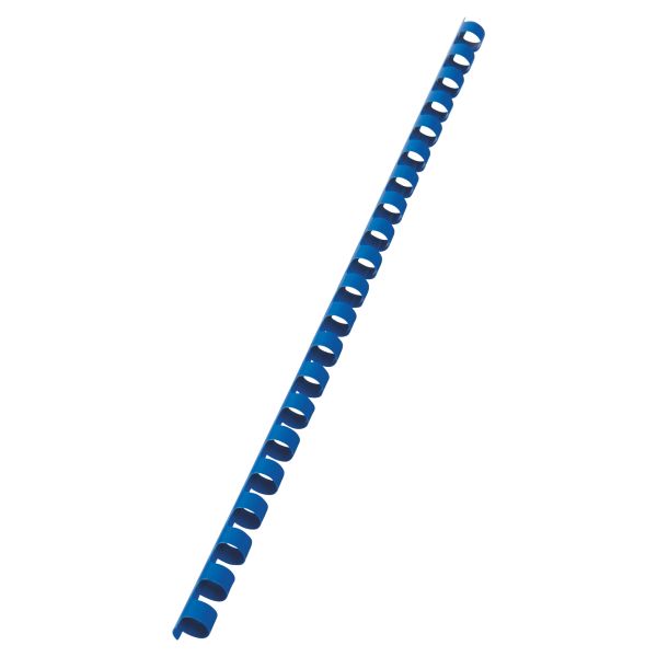 GBC: 10mm 21 Loop PVC Binding Combs -Blue (100 Pack)