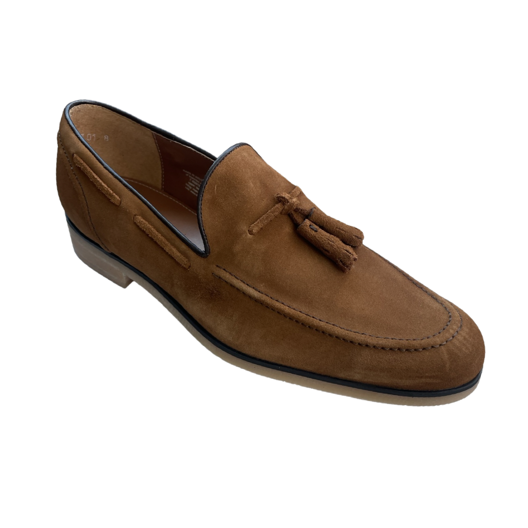 Men's Suede Leather Shoes Dress Shoes With Tussle Slip On | Shop Today ...