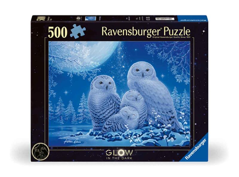 Ravensburger 500 Piece Puzzle Owls in Moonlight