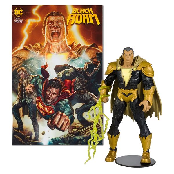 McFarlane Toys - DC Direct 7IN Figure with Comic - Black Adam
