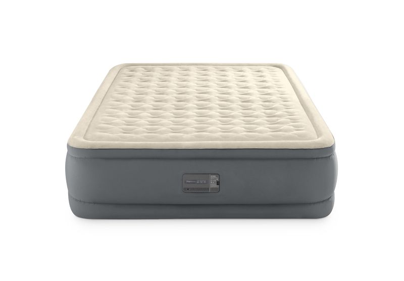 Intex Queen Premaire ii Elevated Airbed With Fiber-Tech &amp; Built In Pump