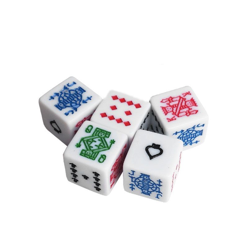 Dice Poker Dice Set of 5 Classic Poker Dice Set Shop Today. Get it Tomorrow!