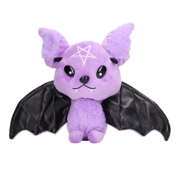 Halloween Party Bat Stuffed Toy Children Adult Soft Animal Plush Toy Purple