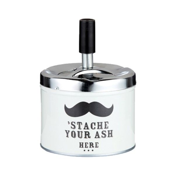 Ashtray Spinning Angelo "Stache your Ash" 9cm Shop Today. Get it