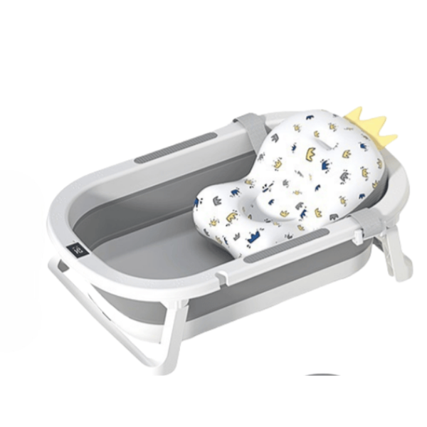 Foldable Children's Bath Set - Portable Baby Bathtub &amp; Bathroom Accessories