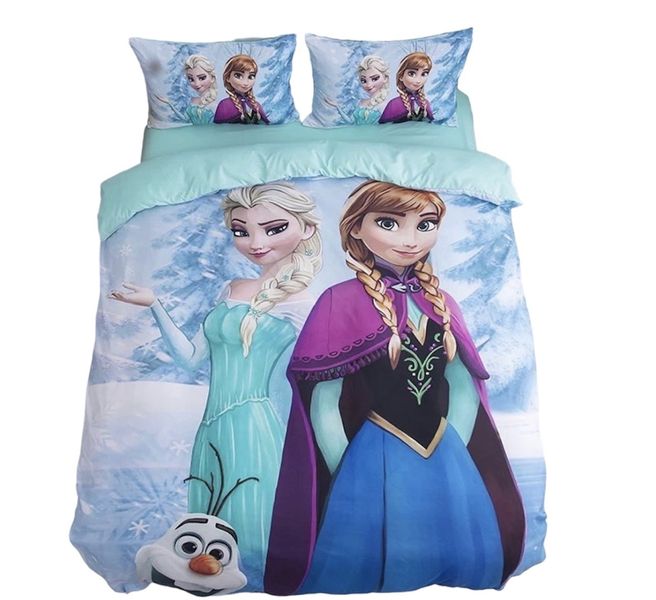 Frozen 3D Custom Print - Queen Size - Duvet Cover Set