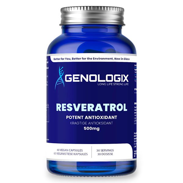 Genologix - Resveratrol 500mg (30 Days Supply)