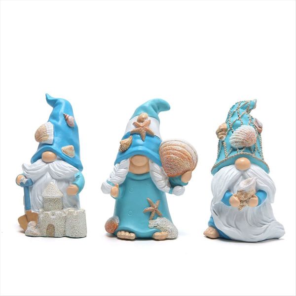 3Pcs Decorations Home Ornaments For Beach Décor Swedish