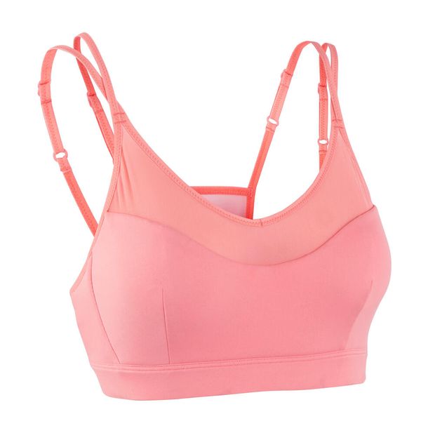 Domyos Light Support Fitness Sports Bra 140 - Pink