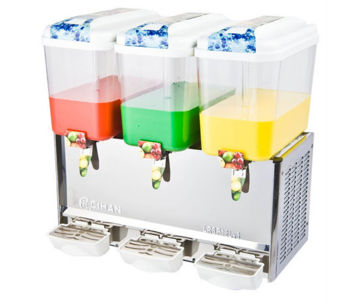 Gatto Triple Refrigerated Juice Dispenser- 15lt