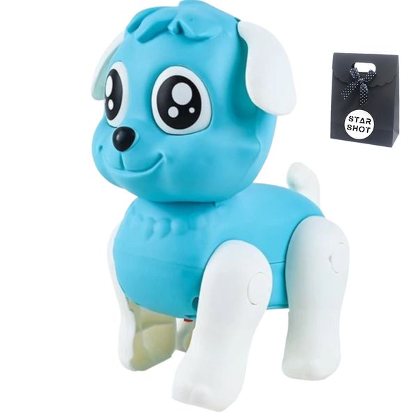 Electric Cute Pet Dog with Music and Lights &amp; Starshot Bag