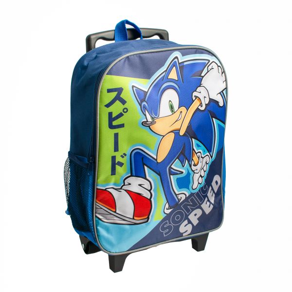 SONIC THE HEDGEHOG By Sega Official Licensed Kids Trolley Bag