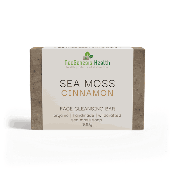 Sea Moss Cinnamon Face Cleansing Bar Soap