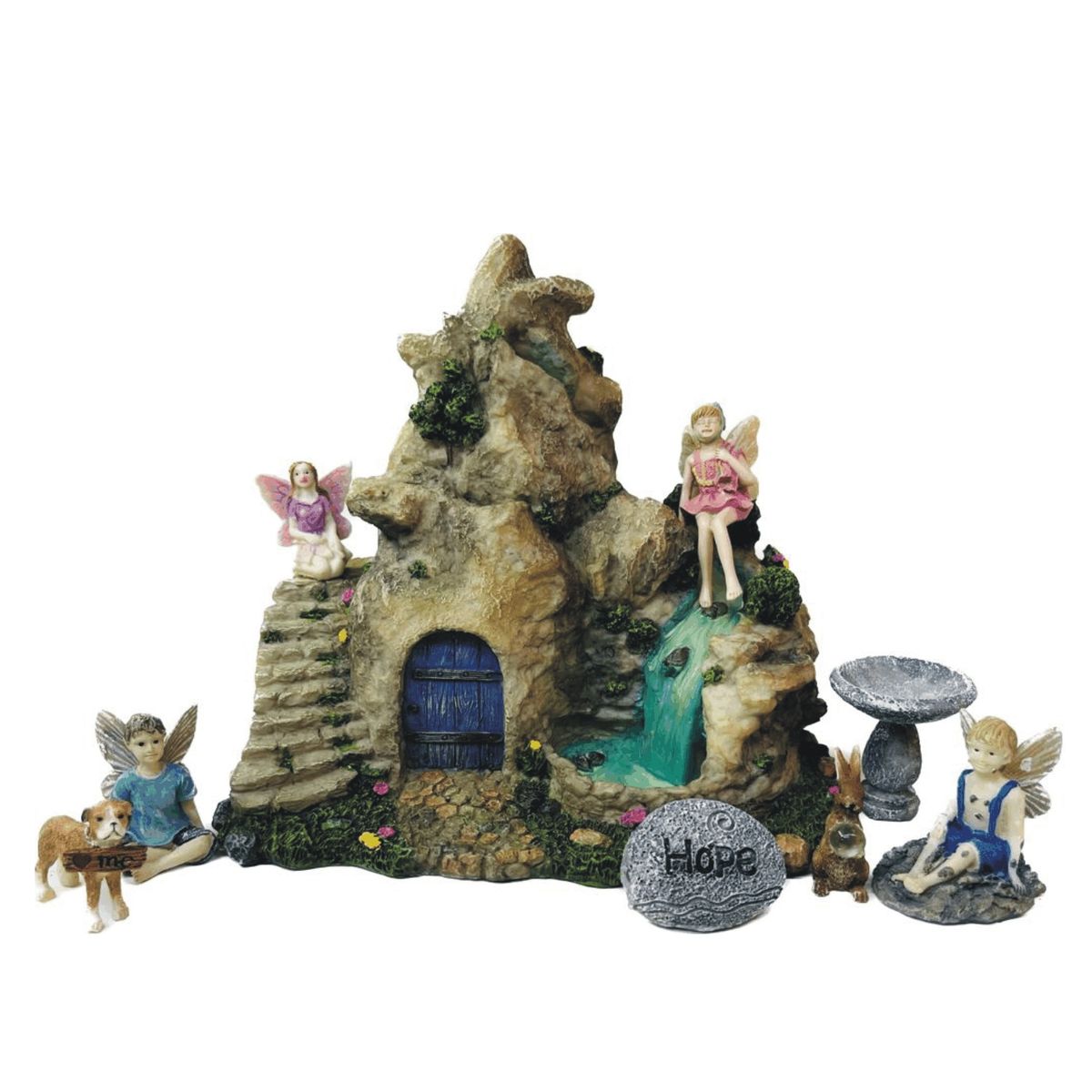 Fairy Garden Ornaments Waterfall Kit (9 Piece) Buy Online in South