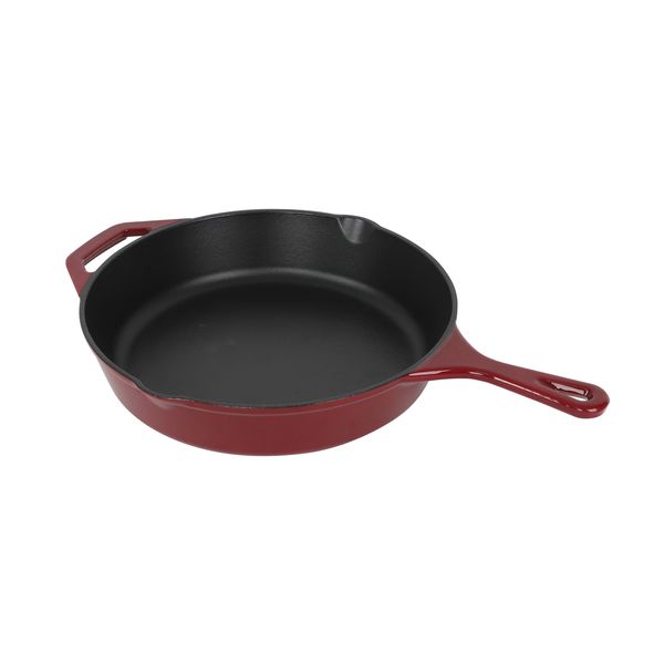 Campground Pre-seasoned Enamel Frying Pan 28cm