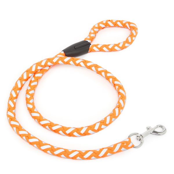 Wiggle Dog Leash Neon Orange