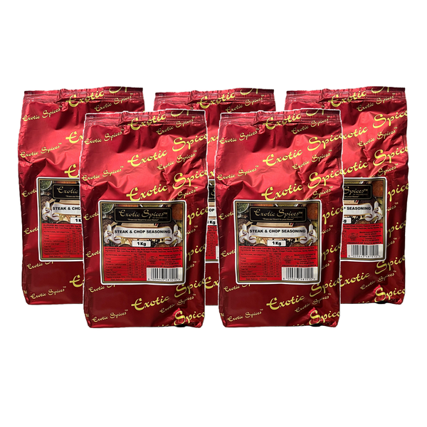 Exotic Spices Steak &amp; Chop Seasoning - 5 pack
