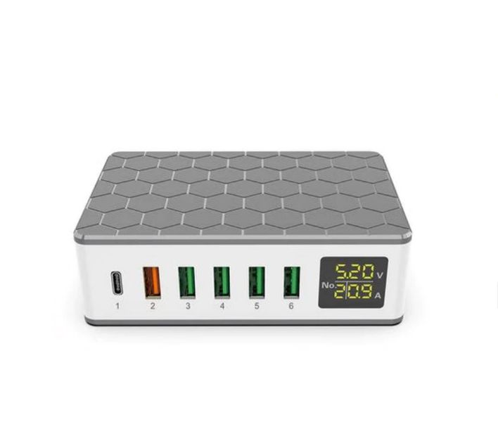Ilepo 65w 6 Port Fast Charger
