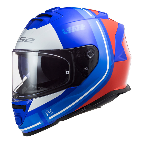 LS2 FF800 Storm Slant Gloss Blue/Red Helmet