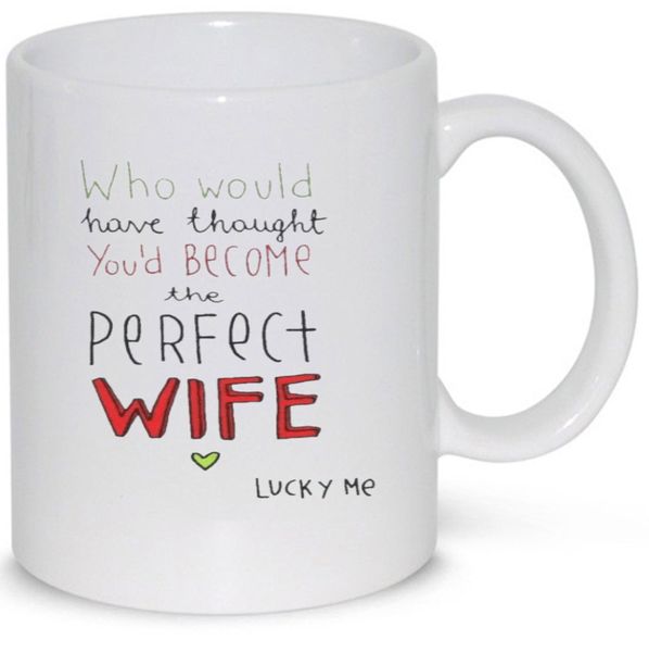 The Perfect Wife Anniversary Valentine Husband Gift Mug