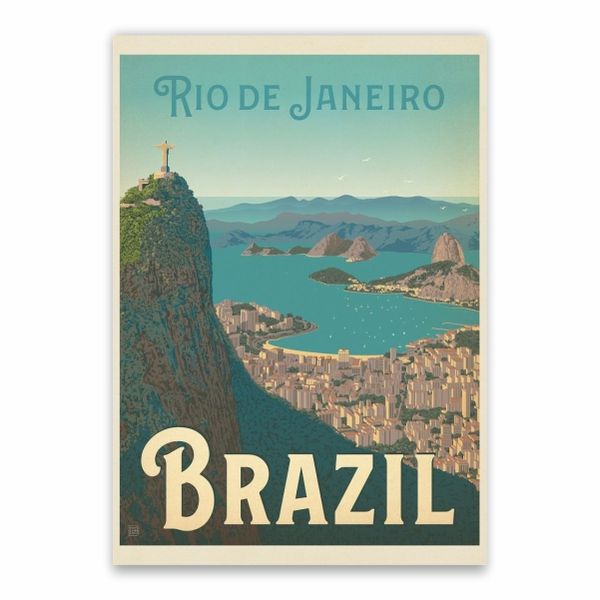 Rio De Janeiro Brazil Poster - A1