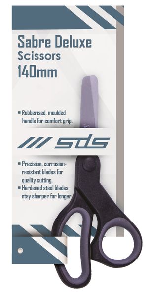 SDS Sabre Deluxe Scissors - 140mm - Box of 12