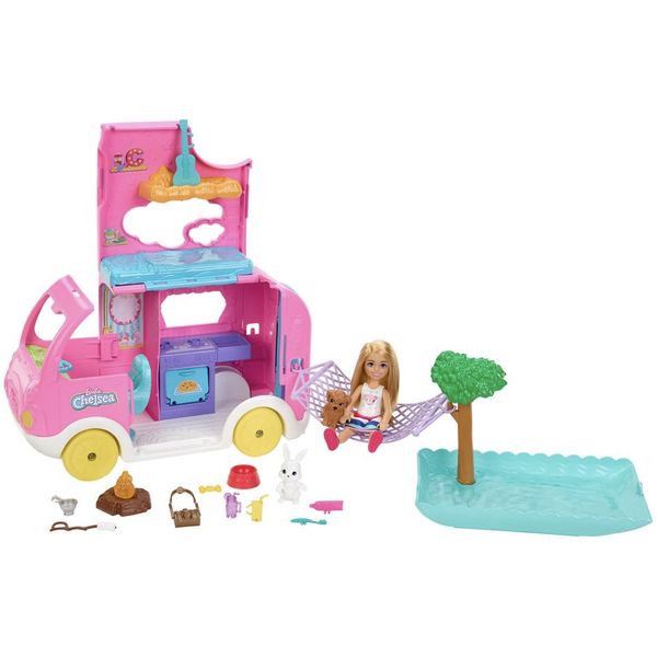 Barbie Chelsea 2 in 1 Camper Playset