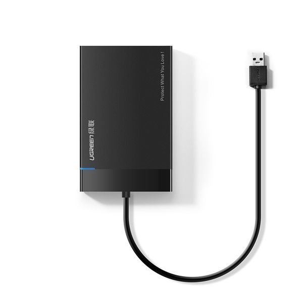 UGREEN USB 3.0 to 2.5" SATA Hard Drive Enclosure (Non-Detachable Cable)