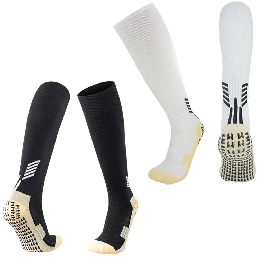 Soccer Socks Rugby Socks Men's Football Knee High Socks - 2 Pairs