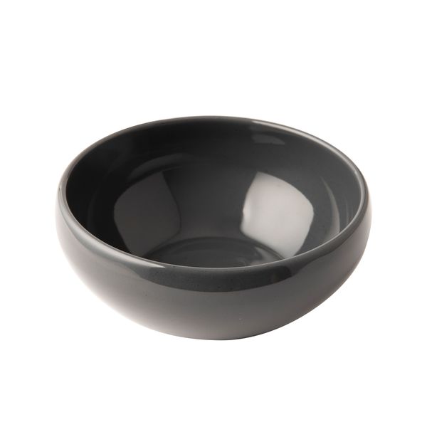 OMADA Irregular Dark Grey Round Bowl Set of 4