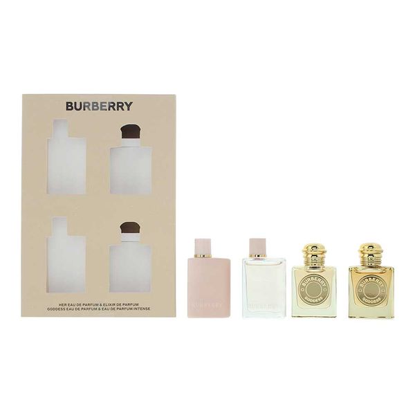 Burberry Her 4 Piece Gift Set: (Parallel Import)