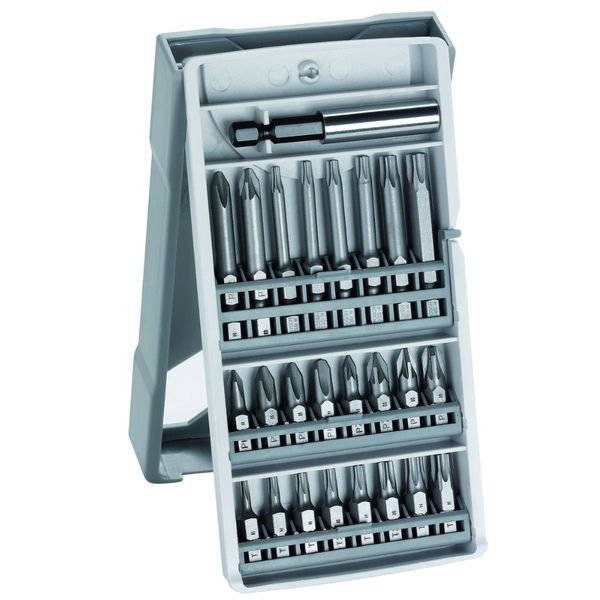 24 Piece Screwdriver bit set,+ Universal Magnetic Holder