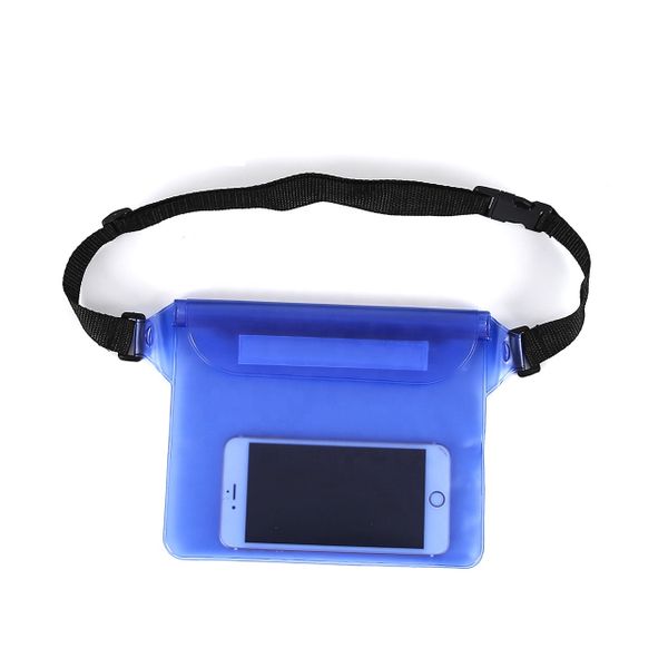 Waterproof Cellphone Pouch - Blue