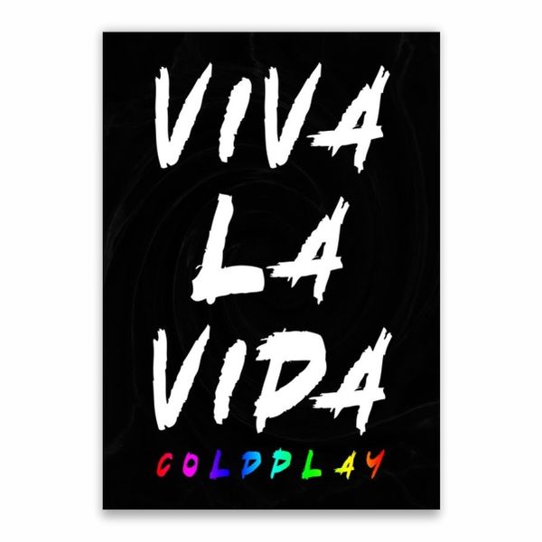 Viva La Vida Coldplay Poster - A1