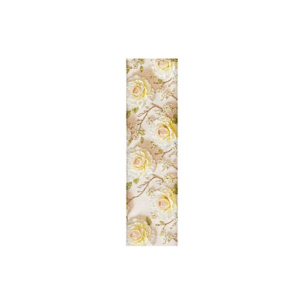 Veil of White Rose 160cm Table Runner