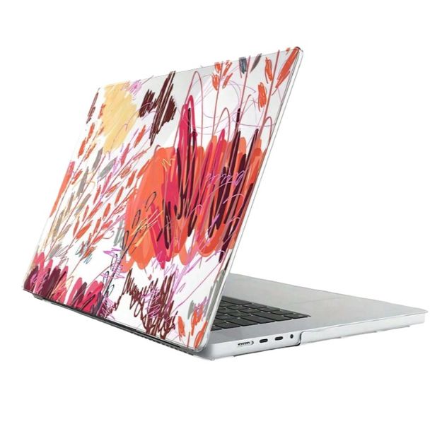 Colourful Abstract Design Hard Shell Case For MacBook Air M2 2022