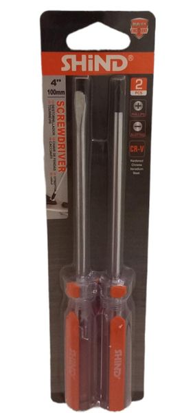 Shind 2pc 100mm Screwdriver Set