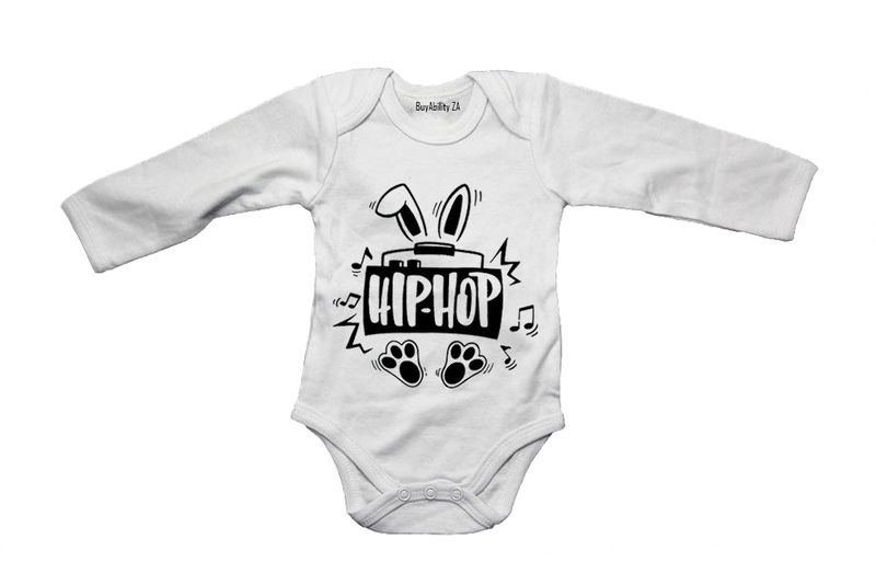 Hip Hop - Easter Bunny - Long Sleeve - Baby Grow