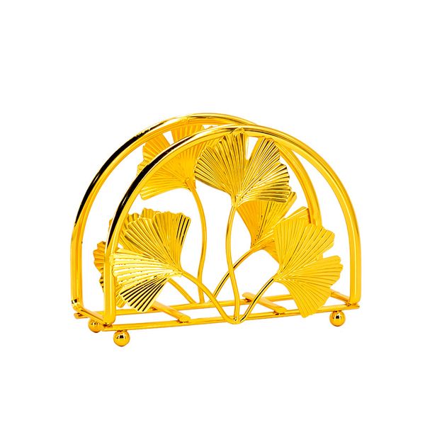 Fan-Shaped Serviette Stainless Steel Holder For Kitchen Dinning