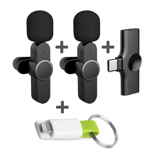 Wireless Microphone compatible with iPhone