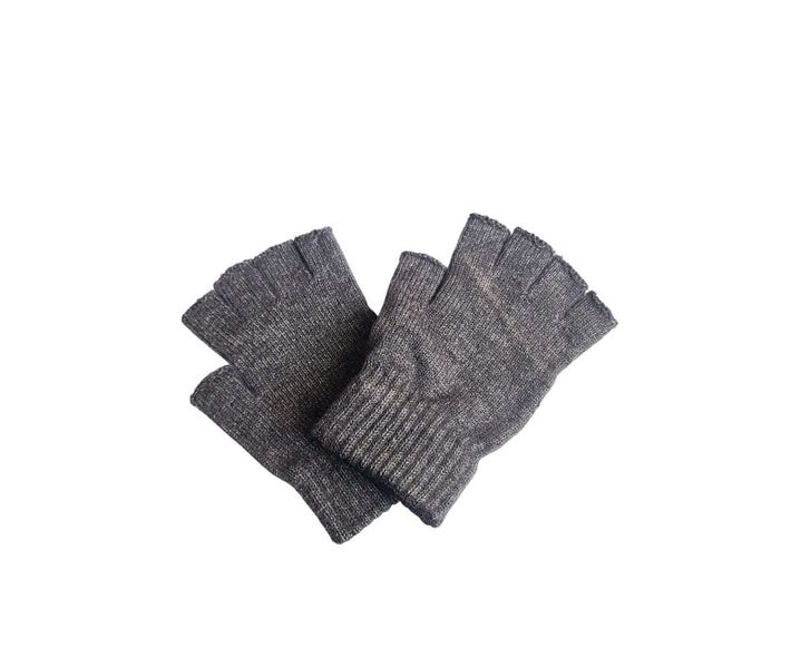 Fingerless Gloves For Adult-Plain Fingerless Winter Warm Mittens G6002